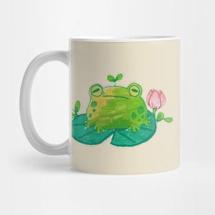 Cute frog smiling Mug